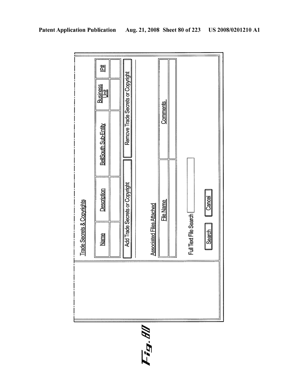 SYSTEM AND METHOD FOR MANAGING INTELLECTUAL PROPERTY - diagram, schematic, and image 81