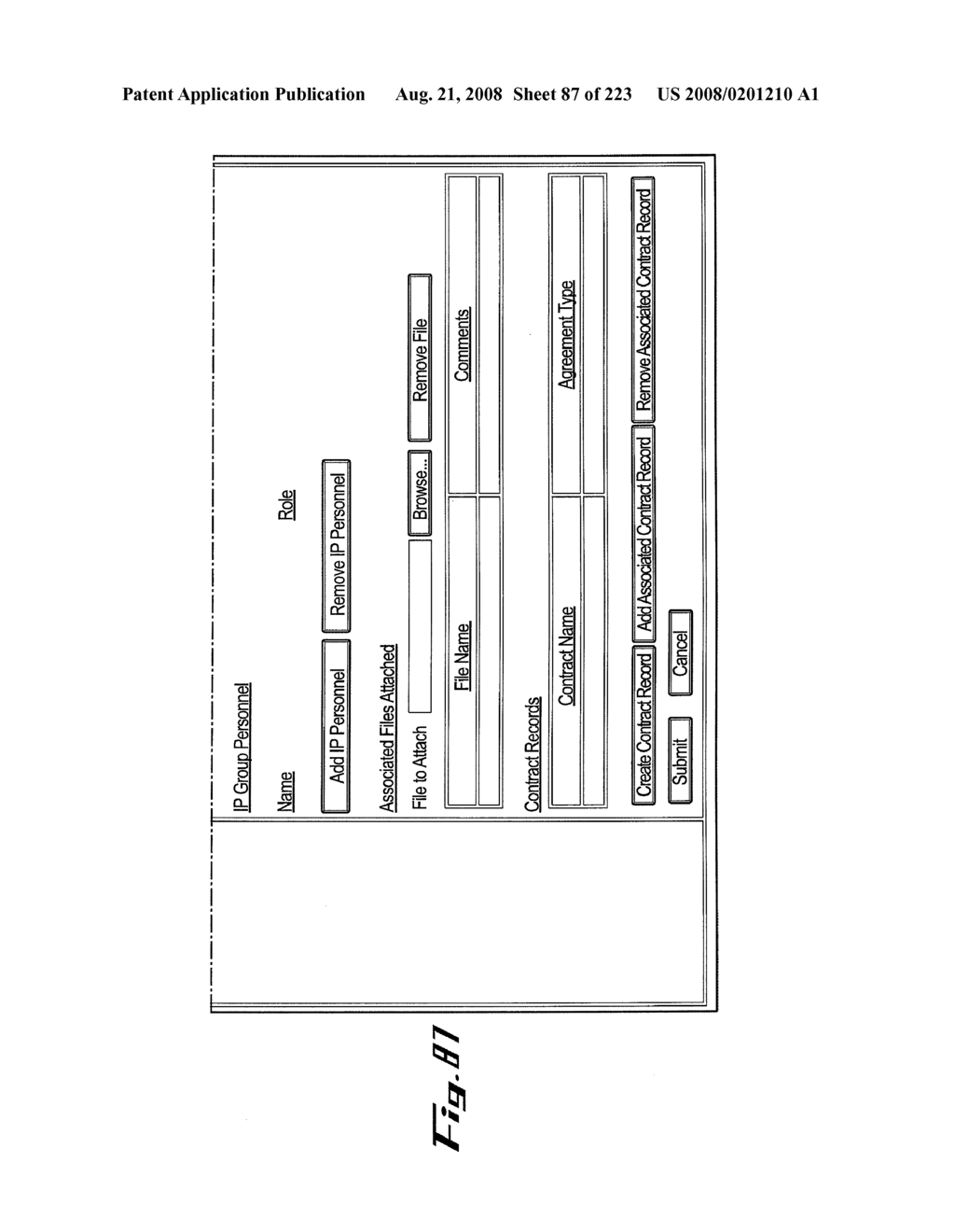 SYSTEM AND METHOD FOR MANAGING INTELLECTUAL PROPERTY - diagram, schematic, and image 88