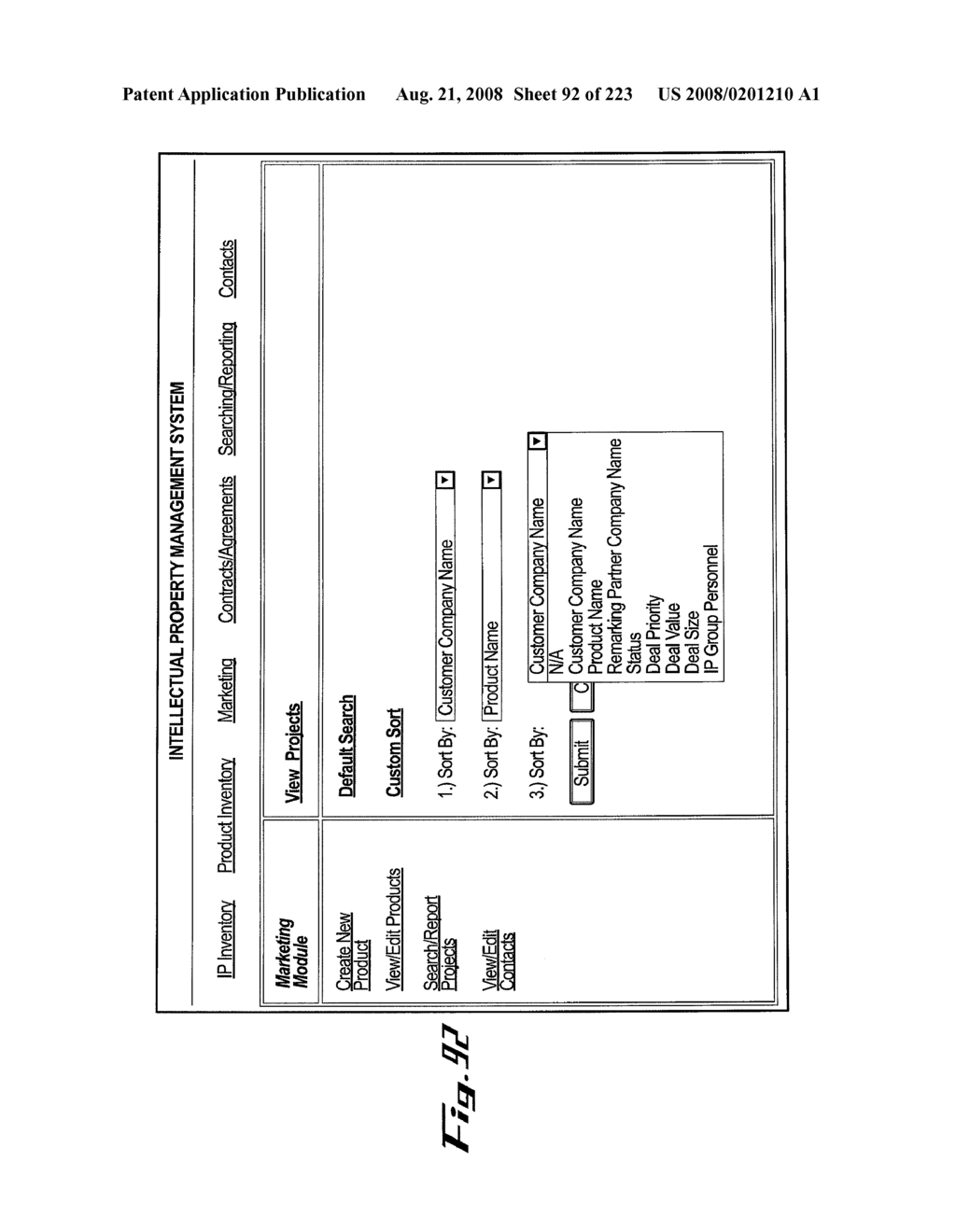 SYSTEM AND METHOD FOR MANAGING INTELLECTUAL PROPERTY - diagram, schematic, and image 93