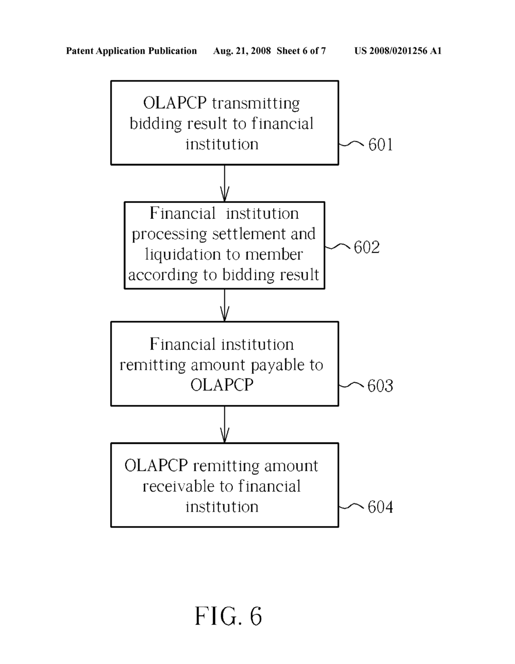 ON-LINE AUCTION PLATFORM OF CAPITAL POOL - diagram, schematic, and image 07