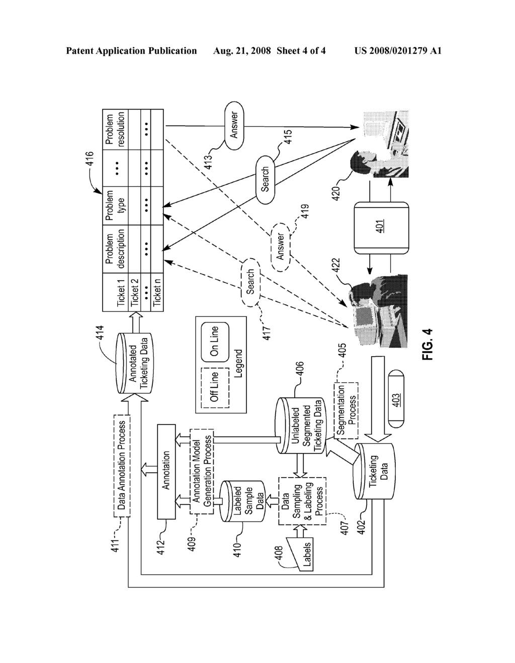 METHOD AND APPARATUS FOR AUTOMATICALLY STRUCTURING FREE FORM HETERGENEOUS DATA - diagram, schematic, and image 05