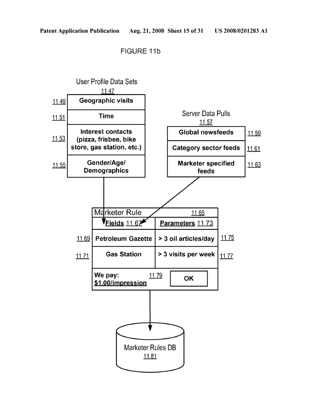 APPARATUSES, METHODS AND SYSTEMS FOR ANTICIPATORY INFORMATION QUERYING AND SERVING ON MOBILE DEVICES BASED ON PROFILES - diagram, schematic, and image 16