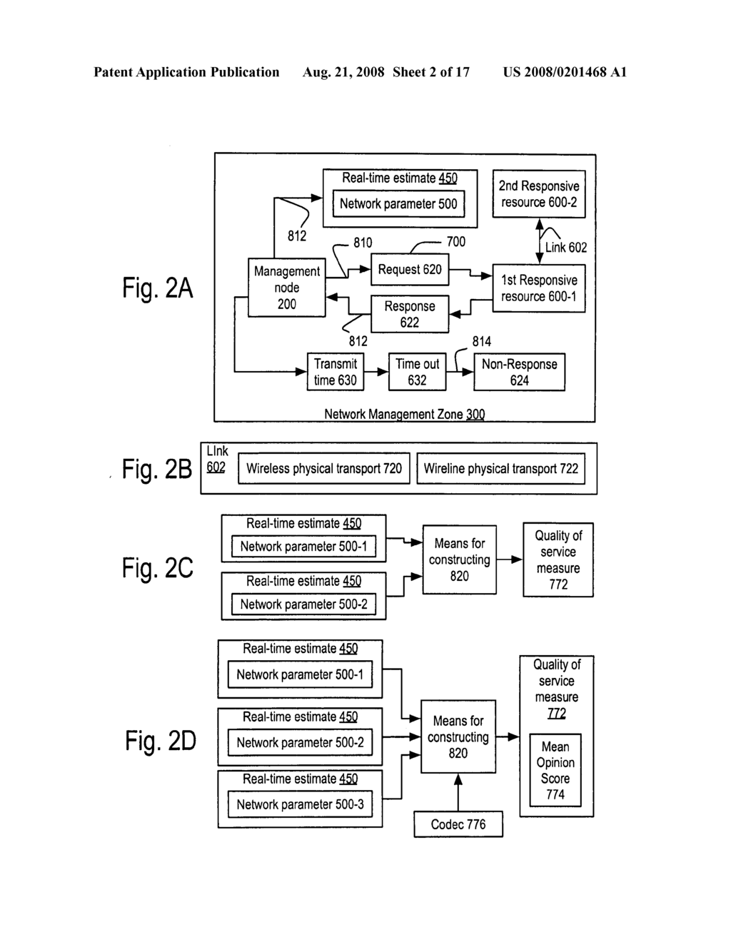 Apparatus and method for measuring and using response to SNMP requests to provide real-time network parameter estimates in a network management zone - diagram, schematic, and image 03