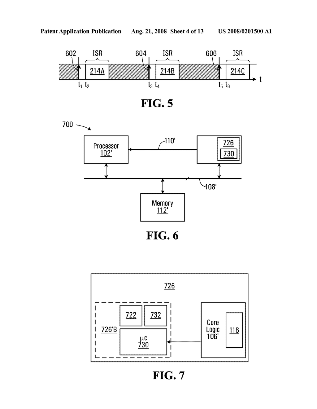 MULTIPLE INTERRUPT HANDLING METHOD, DEVICES AND SOFTWARE - diagram, schematic, and image 05