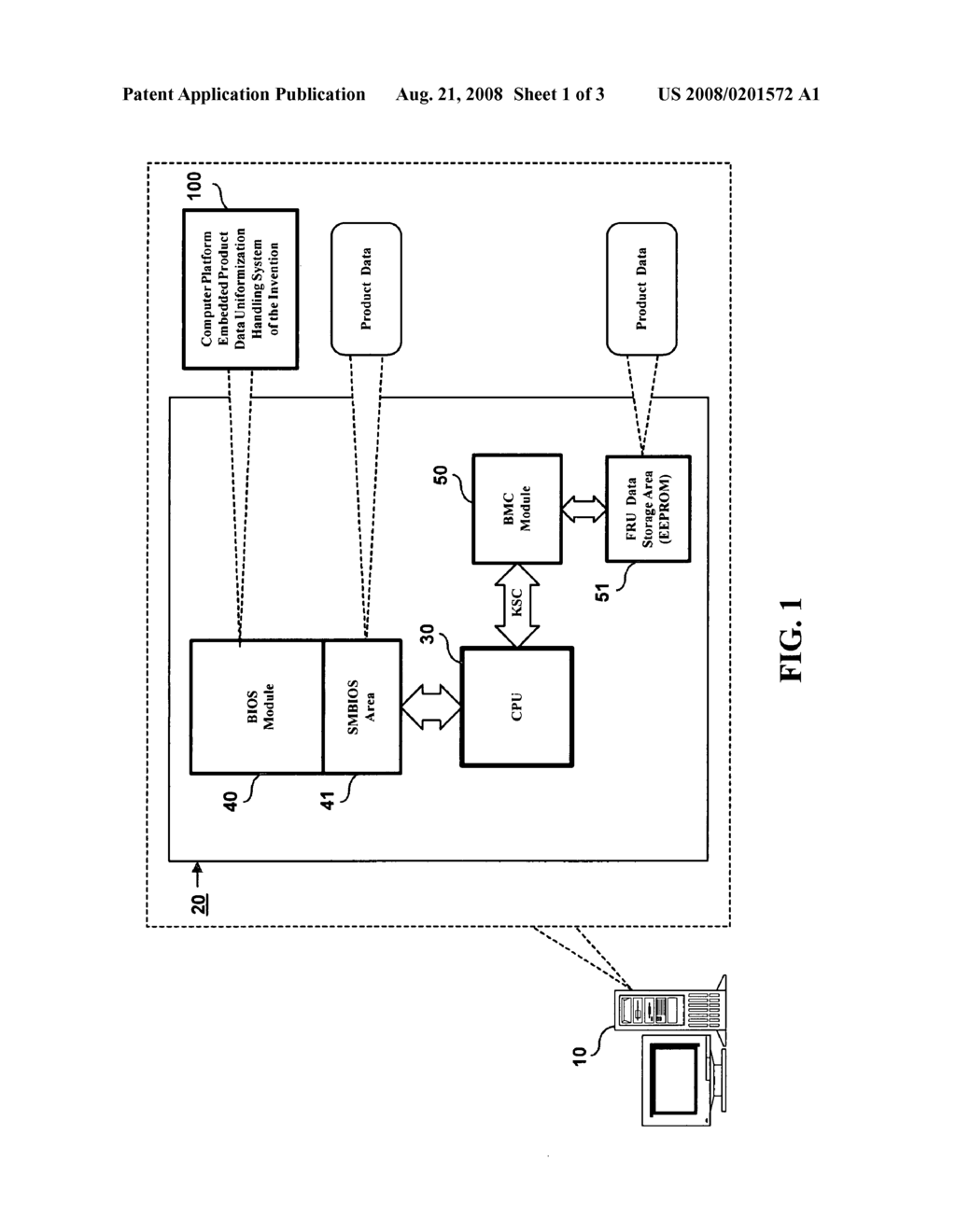 Method and system for uniformizing product data embedded in a computer platform - diagram, schematic, and image 02