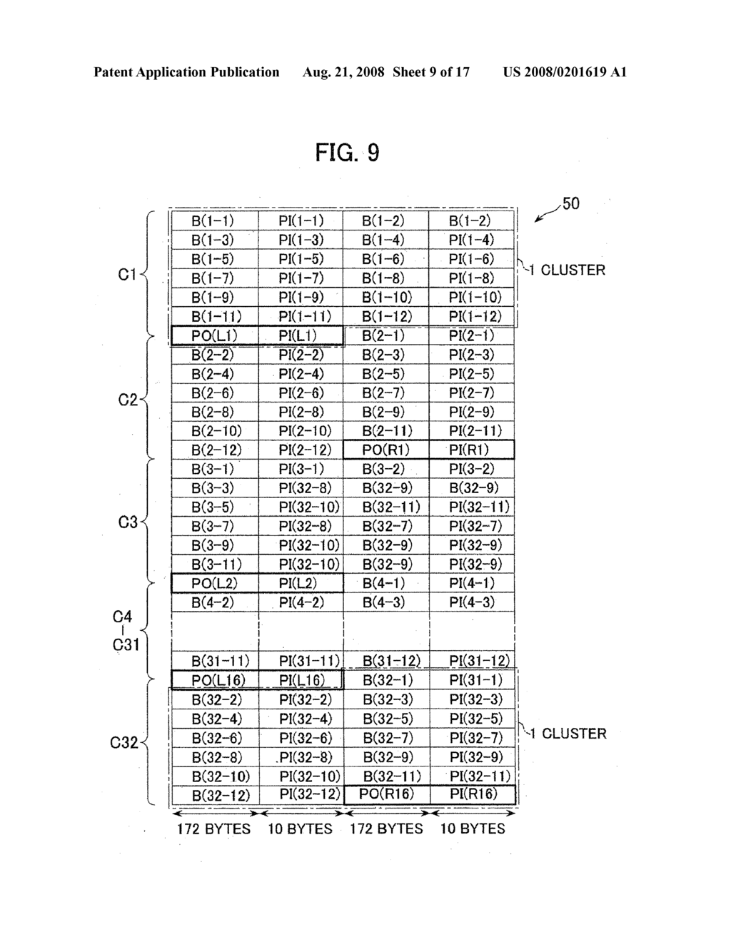 ERROR CORRECTING DEVICE, ERROR CORRECTING METHOD AND DISK SYSTEM - diagram, schematic, and image 10