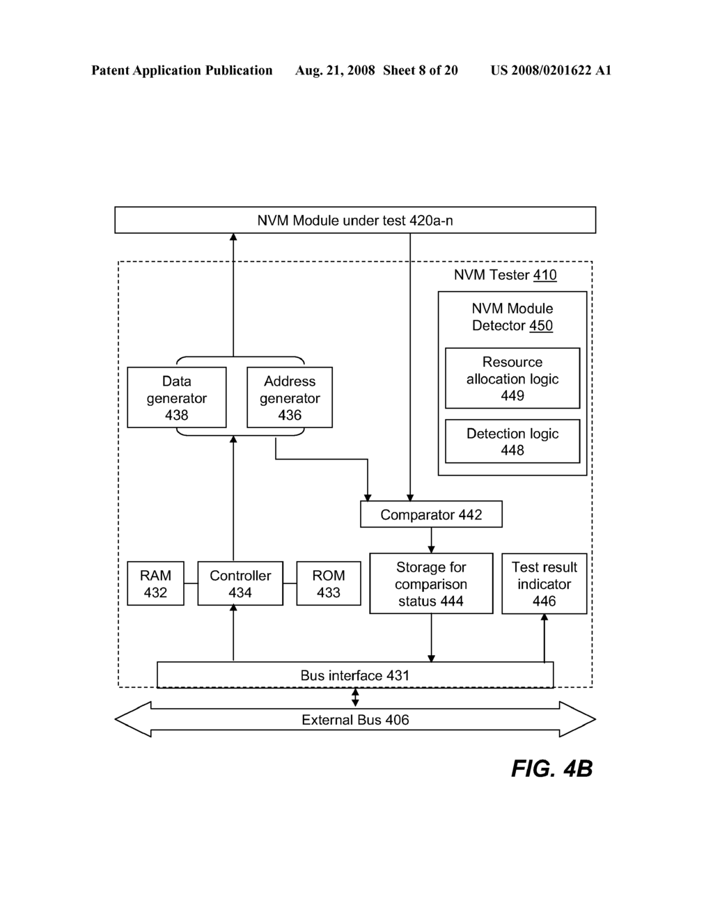 Non-Volatile Memory Device Manufacturing Process Testing Systems and Methods Thereof - diagram, schematic, and image 09