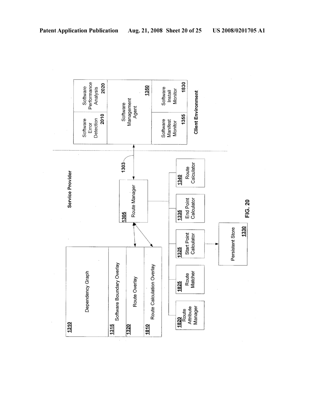 APPARATUS AND METHOD FOR GENERATING A SOFTWARE DEPENDENCY MAP - diagram, schematic, and image 21