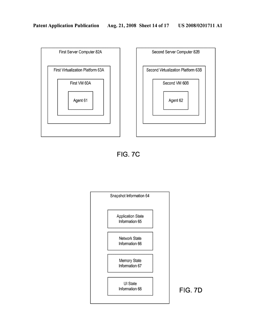 Maintaining a Pool of Free Virtual Machines on a Server Computer - diagram, schematic, and image 15