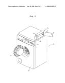 COMMERCIAL WASHING MACHINE AND WASHING METHOD OF THE SAME diagram and image