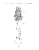 PET CHEW TOY BRUSH diagram and image