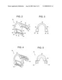 ASSEMBLY FOR ATTACHING A CLAMP TO A HOSE diagram and image