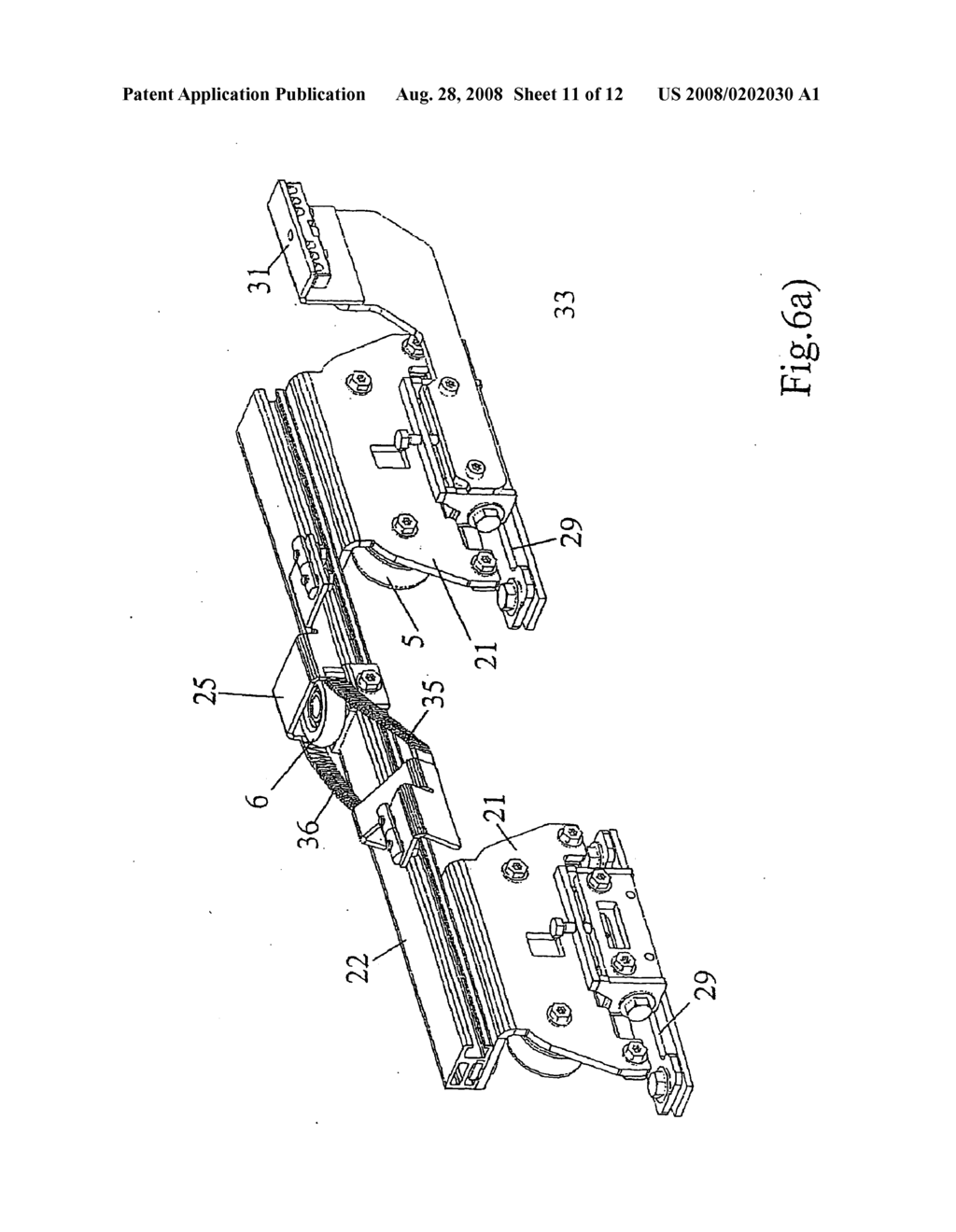 Suspension Device and Running Carriage for a Sliding Door that Seals - diagram, schematic, and image 12