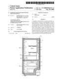 Refrigerator having reinforced receiving device diagram and image