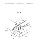 Refrigerator having reinforced receiving device diagram and image