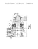 Device for automatically adjusting control cams in a forging machine diagram and image