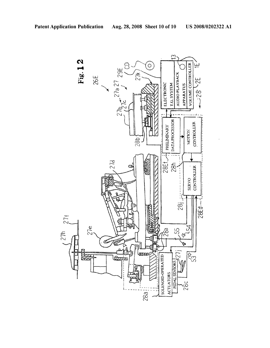 ENSEMBLE SYSTEM, AUDIO PLAYBACK APPARATUS AND VOLUME CONTROLLER FOR THE ENSEMBLE SYSTEM - diagram, schematic, and image 11