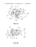 Stamping device and a media processing device diagram and image