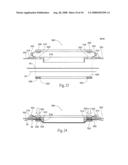 Magnetic fabric retaining device diagram and image