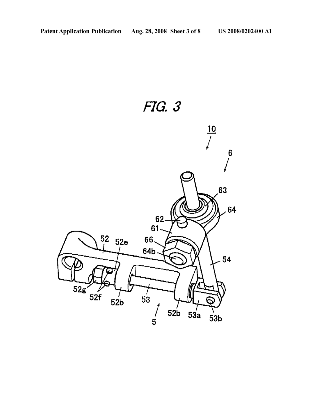 UPPER LOOPER DRIVING DEVICE OF SEWING MACHINE - diagram, schematic, and image 04