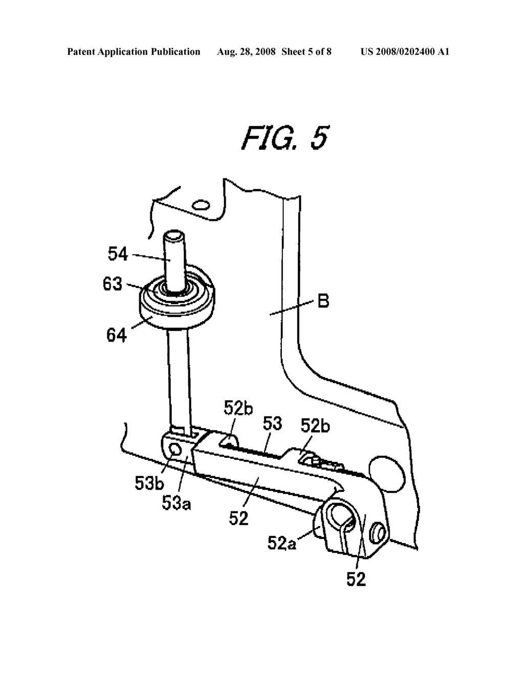 UPPER LOOPER DRIVING DEVICE OF SEWING MACHINE - diagram, schematic, and image 06