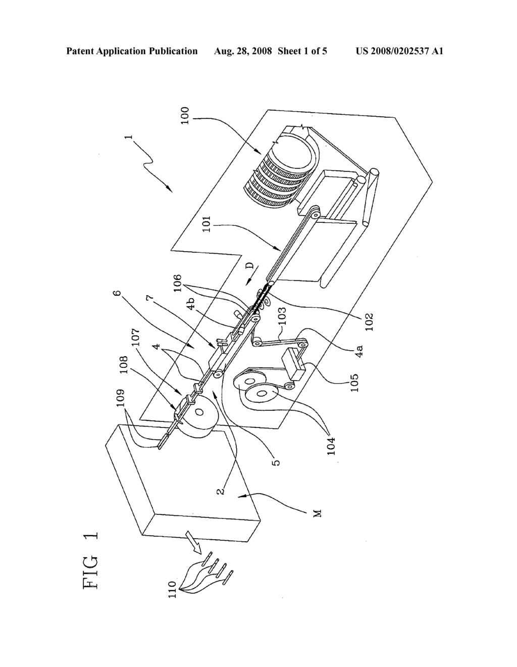 Machine for manufacturing and/or packing tobacco products - diagram, schematic, and image 02