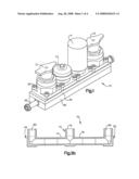 Modular surface mount manifold diagram and image