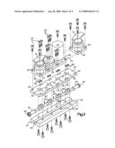 Modular surface mount manifold diagram and image