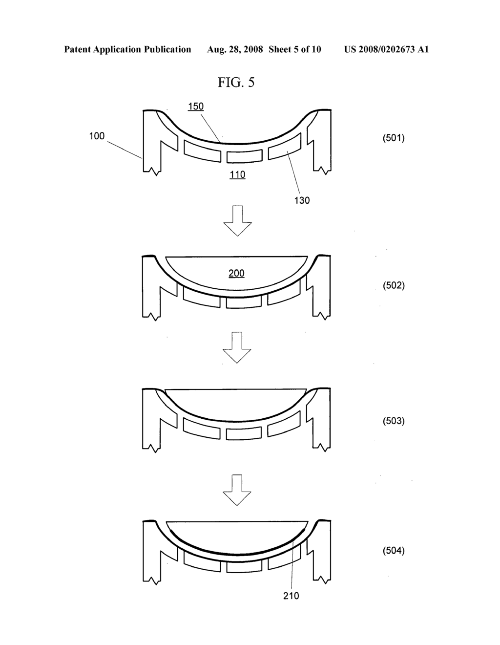 System and method for depositing thin layers on non-planar substrates by stamping - diagram, schematic, and image 06