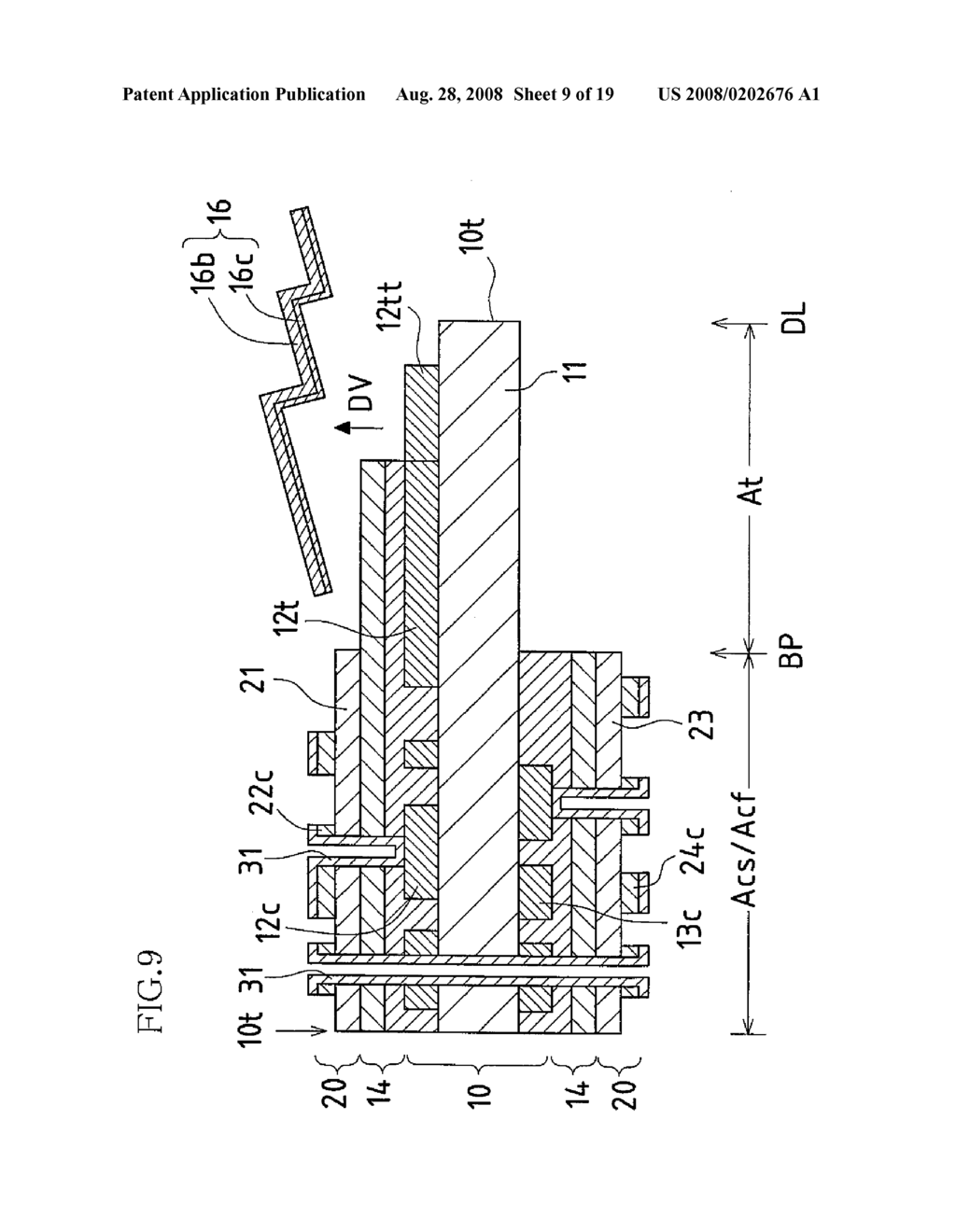 METHOD FOR MANUFACTURING MULTILAYER PRINTED WIRING BOARD - diagram, schematic, and image 10