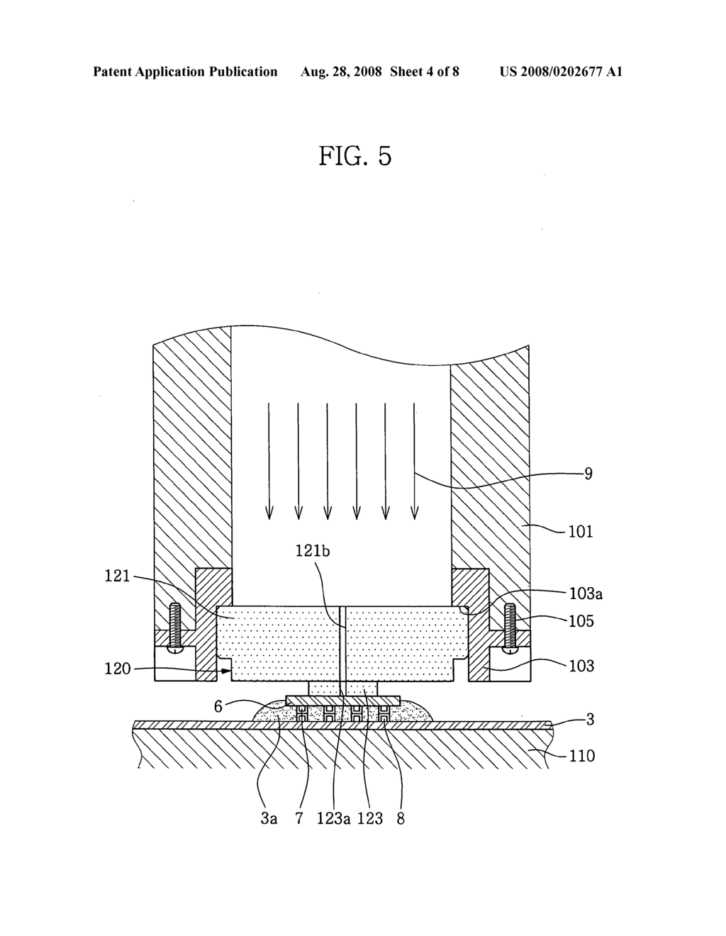 Chip bonding tool and related apparatus and method - diagram, schematic, and image 05