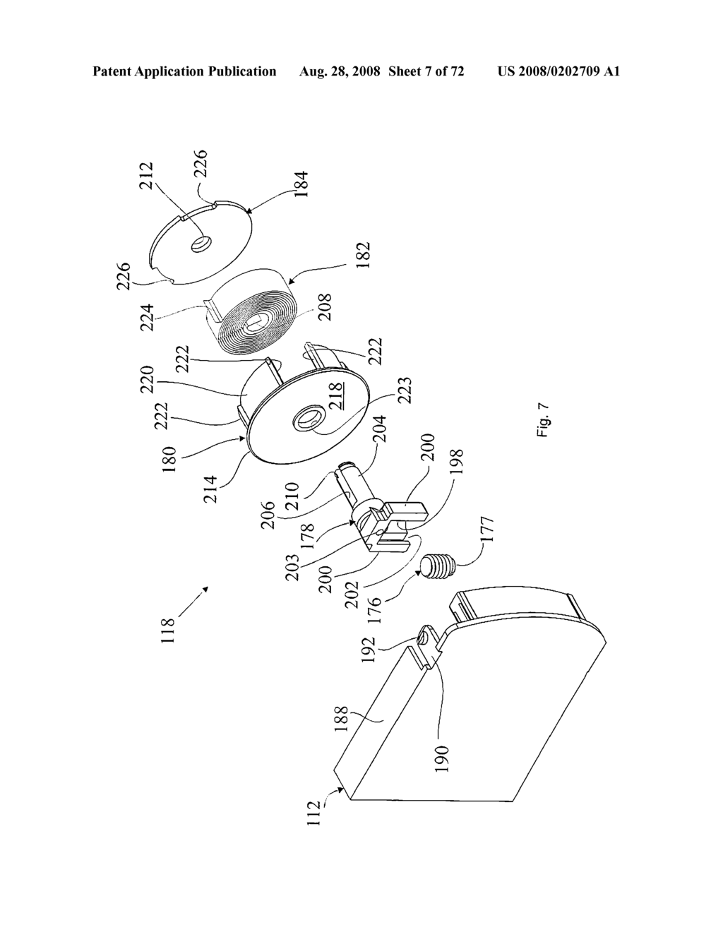 SINGLE CORD DRIVE FOR COVERINGS FOR ARCHITECTURAL OPENINGS - diagram, schematic, and image 08