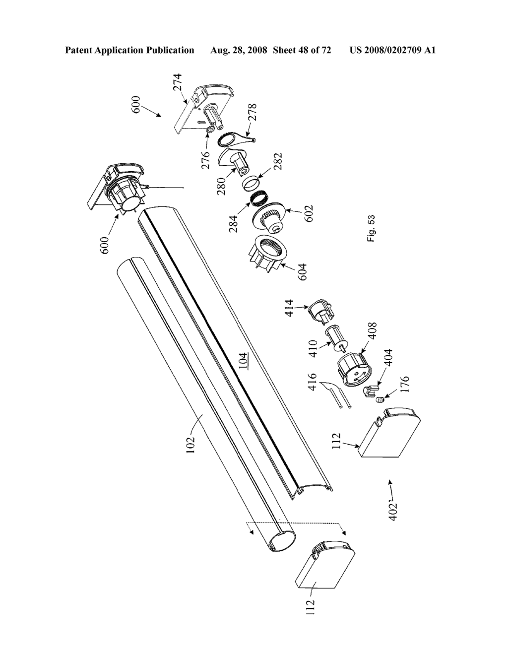 SINGLE CORD DRIVE FOR COVERINGS FOR ARCHITECTURAL OPENINGS - diagram, schematic, and image 49