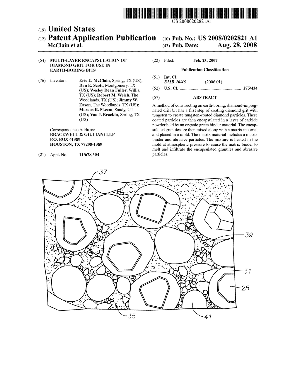 Multi-Layer Encapsulation of Diamond Grit for Use in Earth-Boring Bits - diagram, schematic, and image 01