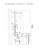 Handbrake linkage for a railroad freight car diagram and image