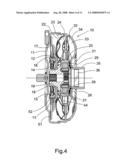 Radially compliant pump hub diagram and image