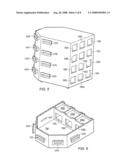 Stacked process chambers for substrate vacuum processing tool diagram and image