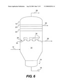 De-entrainment tray for high capacity operation diagram and image