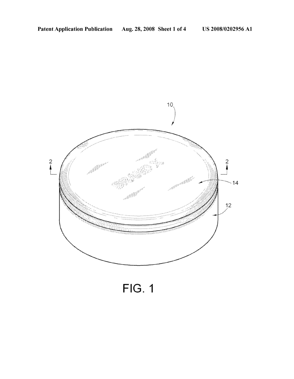 Lid For Tobacco Can - diagram, schematic, and image 02