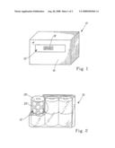 Array of sanitary tissue products diagram and image