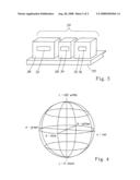 Array of sanitary tissue products diagram and image