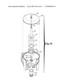 PURIFIER INSERT WITH A TABLET DISPENSER AND INDICATOR diagram and image