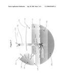 Air injection into the vadose zone to aerobically degrade volatile organic compounds in groundwater and inhibit subsurface landfill gas migration diagram and image