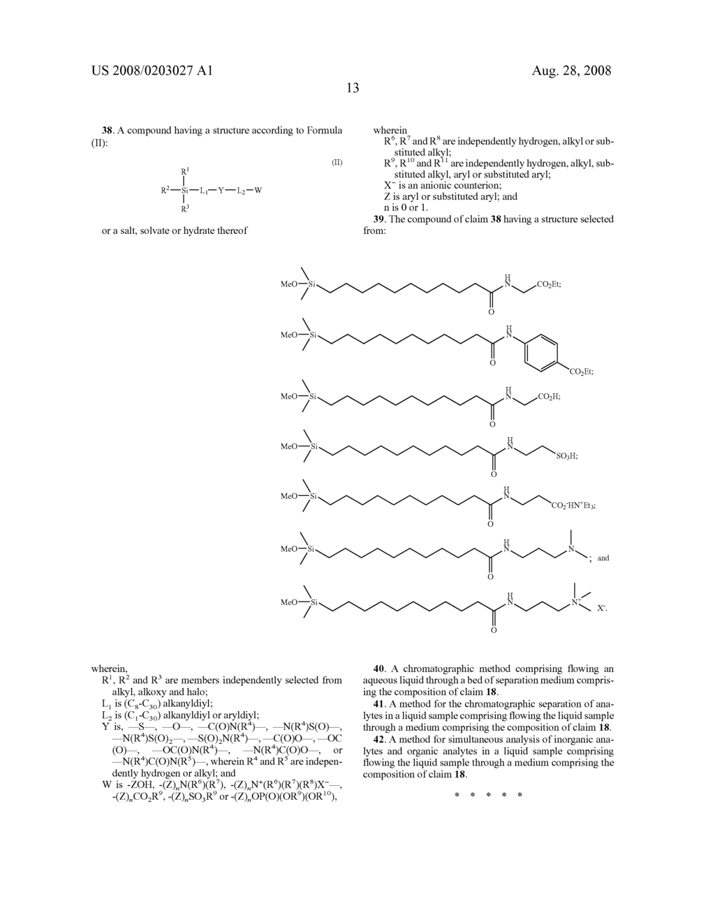 Organosilanes and substrate bonded with same - diagram, schematic, and image 17