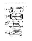 Fresh water tote a long diagram and image