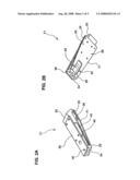 Horn attachment arm diagram and image