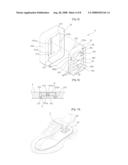 Artificial Intelligence Shoe Mounting a Controller and Method for Measuring Quantity of Motion diagram and image