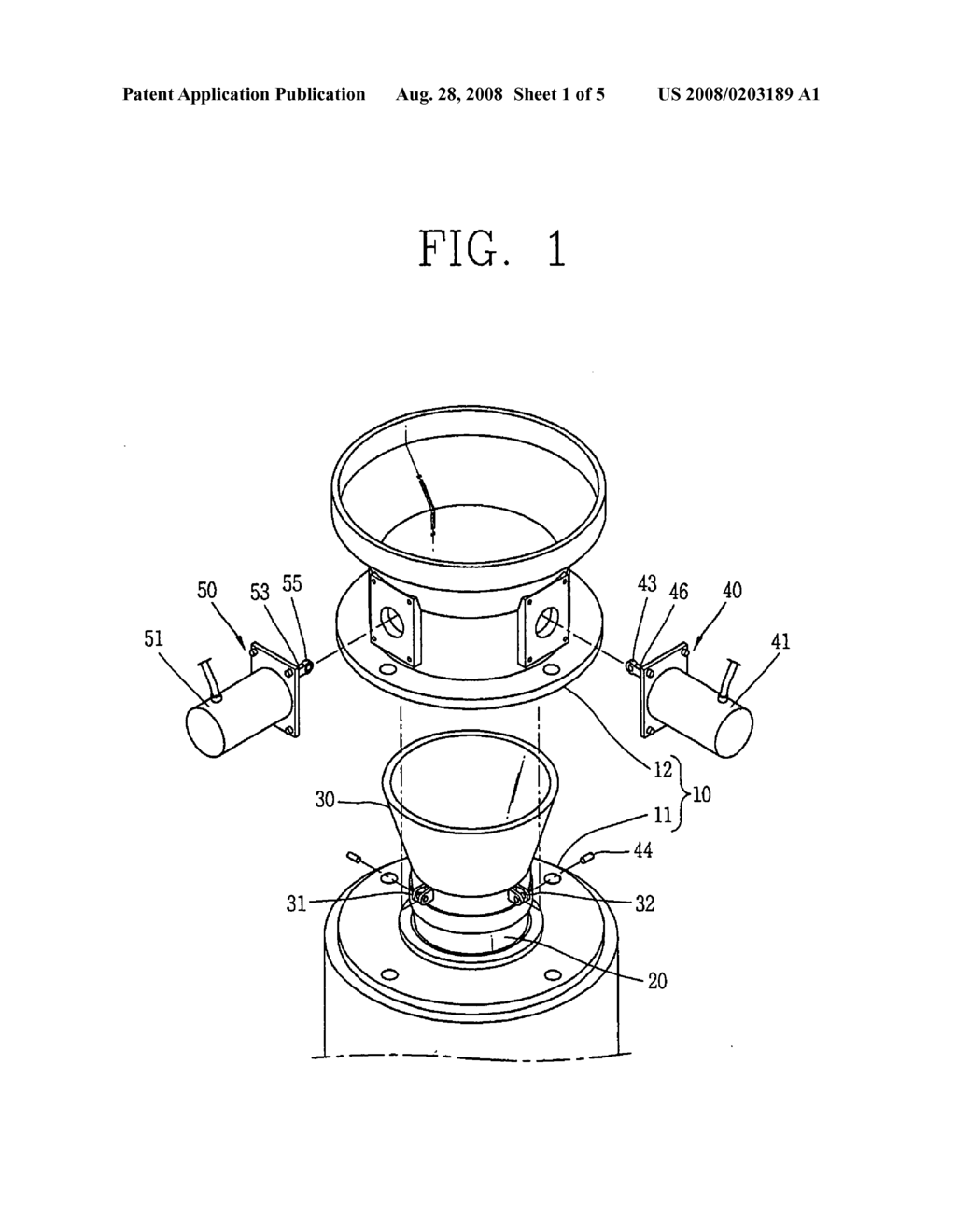 Apparatus for driving body with three-degree of freedom angular motion - diagram, schematic, and image 02