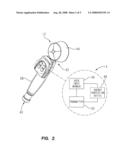 Energy autonomous hand shower interface diagram and image