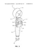 Energy autonomous hand shower interface diagram and image